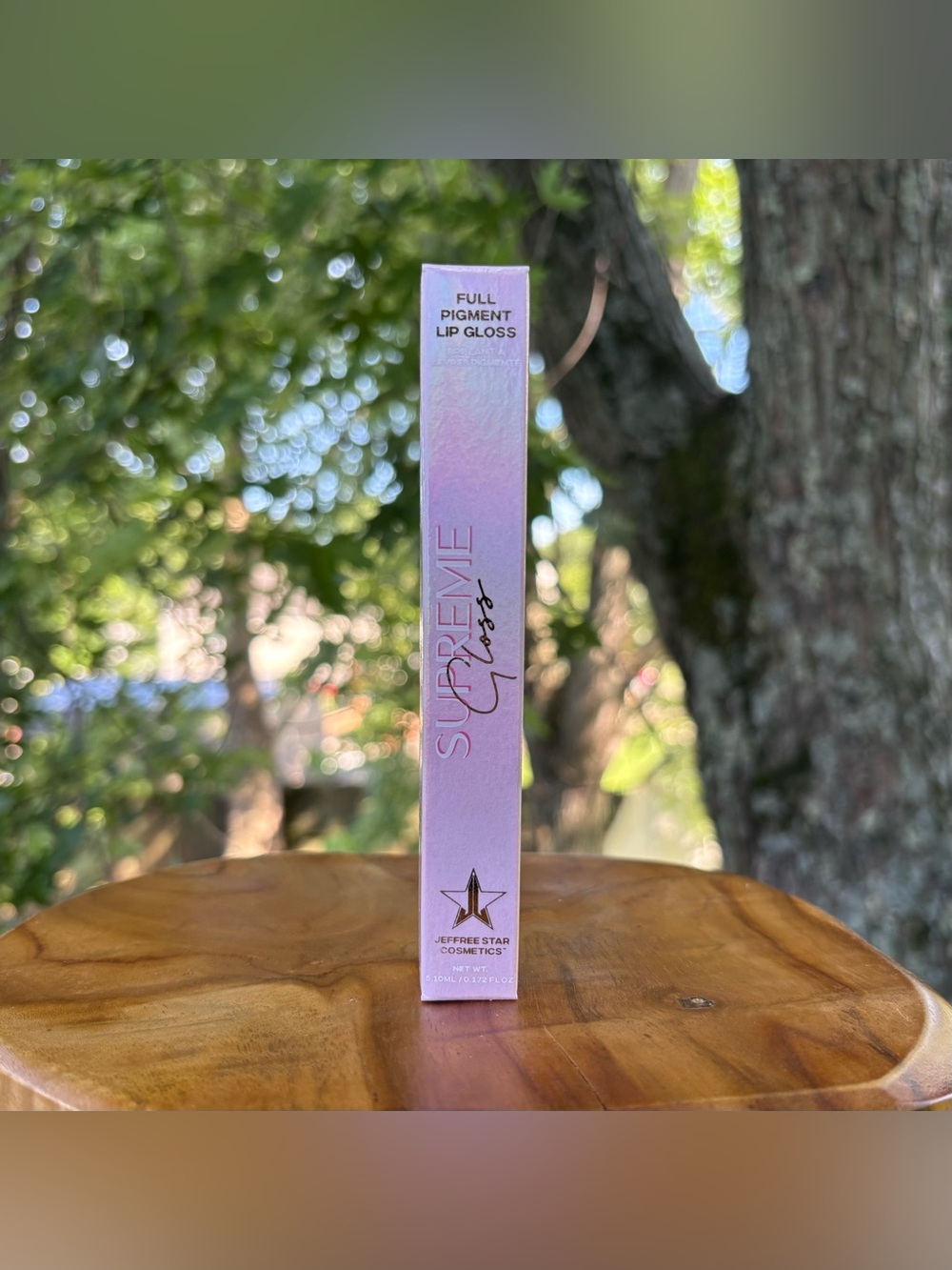 NIB Jeffree Star Cosmetics “Supreme Gloss” lip gloss in Pink Vault